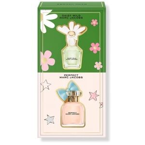 Marc Jacobs Daisy Wild & Perfect Perfume Set - Green and Pink
